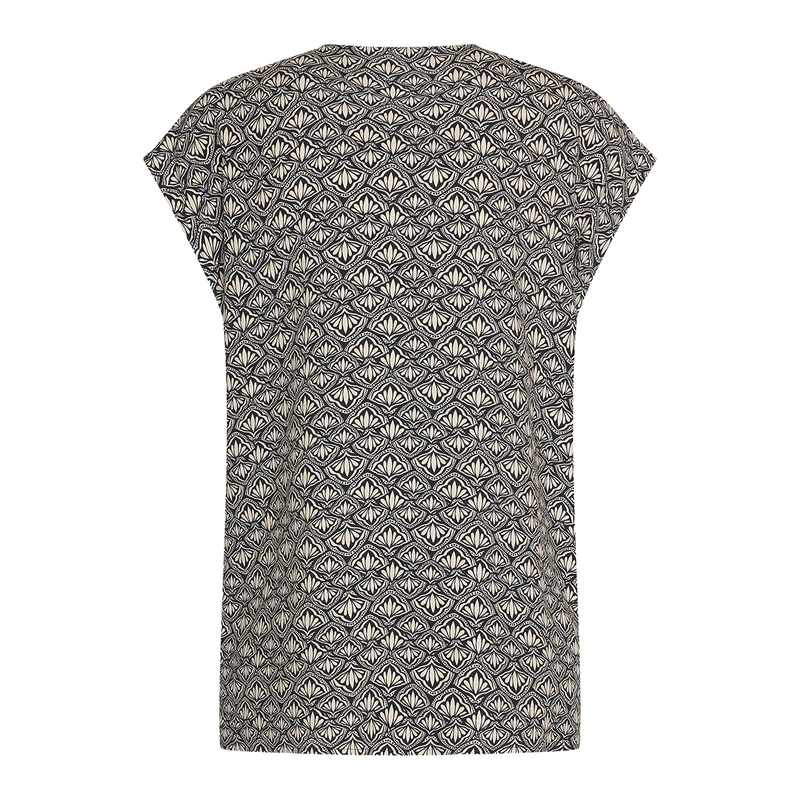 Dames Top EX25-14019 Expresso ZWART