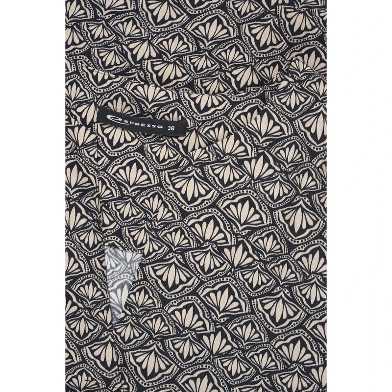 Dames Top EX25-14019 Expresso ZWART