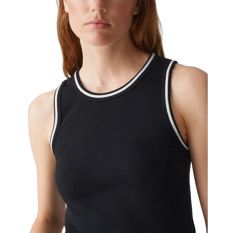 Dames Top Ilesso preppy Opus ZWART
