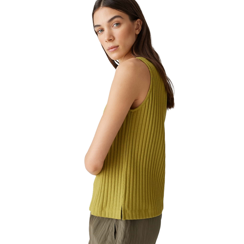 Dames Top Ipoma slit Opus GROEN