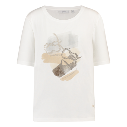 Dames Top Johanne print glitter