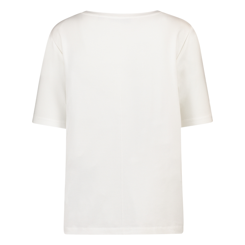 Dames Top Johanne print glitter Gardeur Collectie KHAKIGROEN