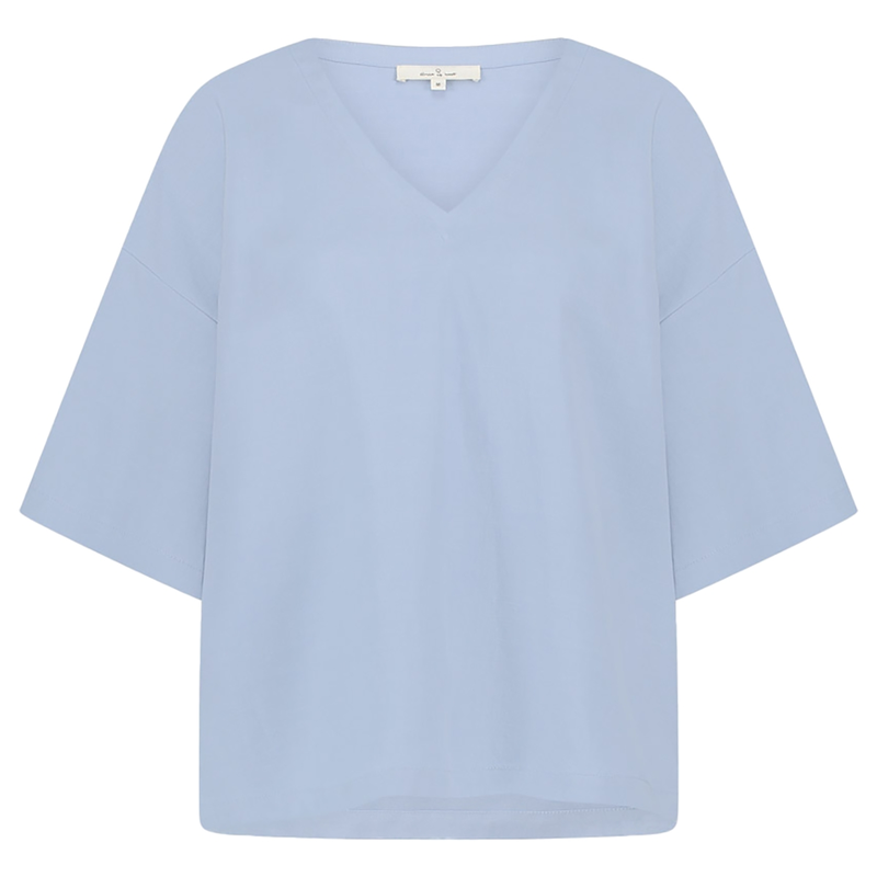 Dames Top JOY TOP Circle of Trust BLEU