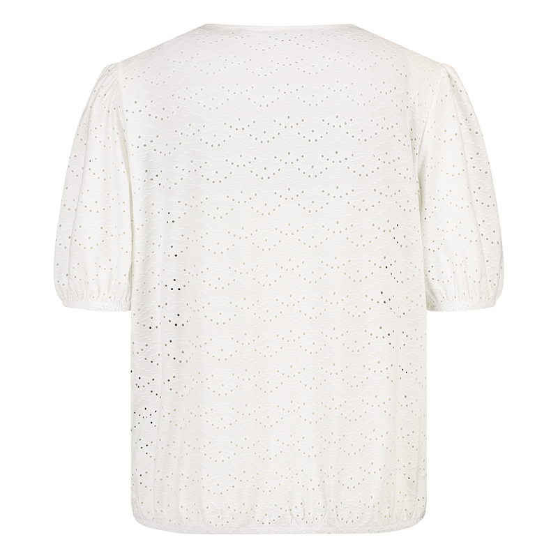 Dames Top Joyce Gardeur Collectie OFF-WHITE