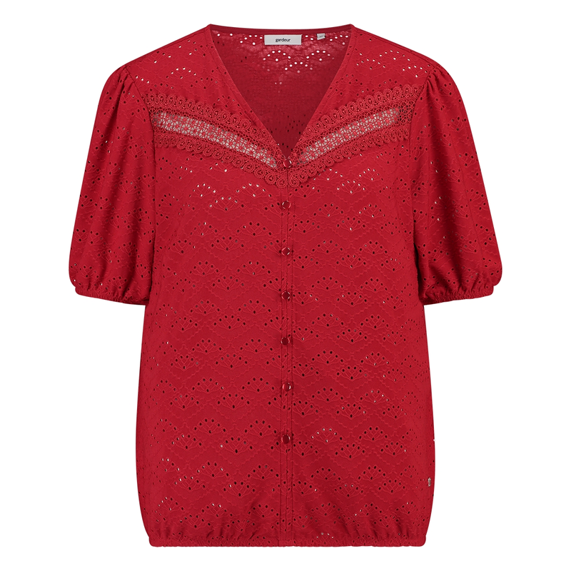 Dames Top Joyce Gardeur Collectie ROOD