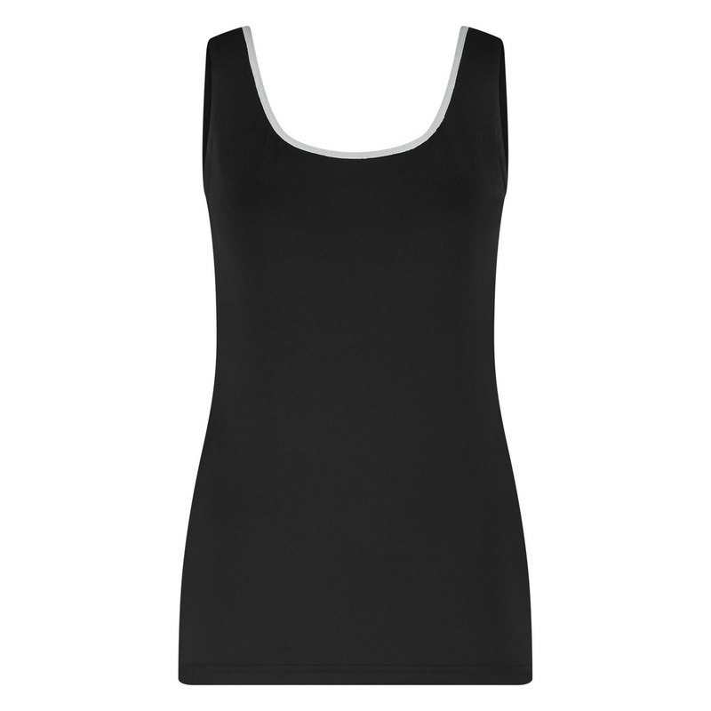 Dames Top juba Nukus ZWART
