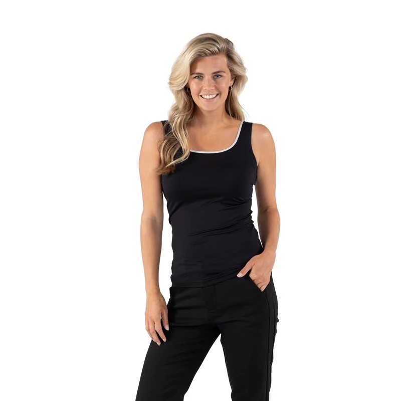 Dames Top juba Nukus ZWART