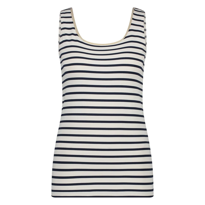 Dames Top Juba Nukus BLAUW DESSIN