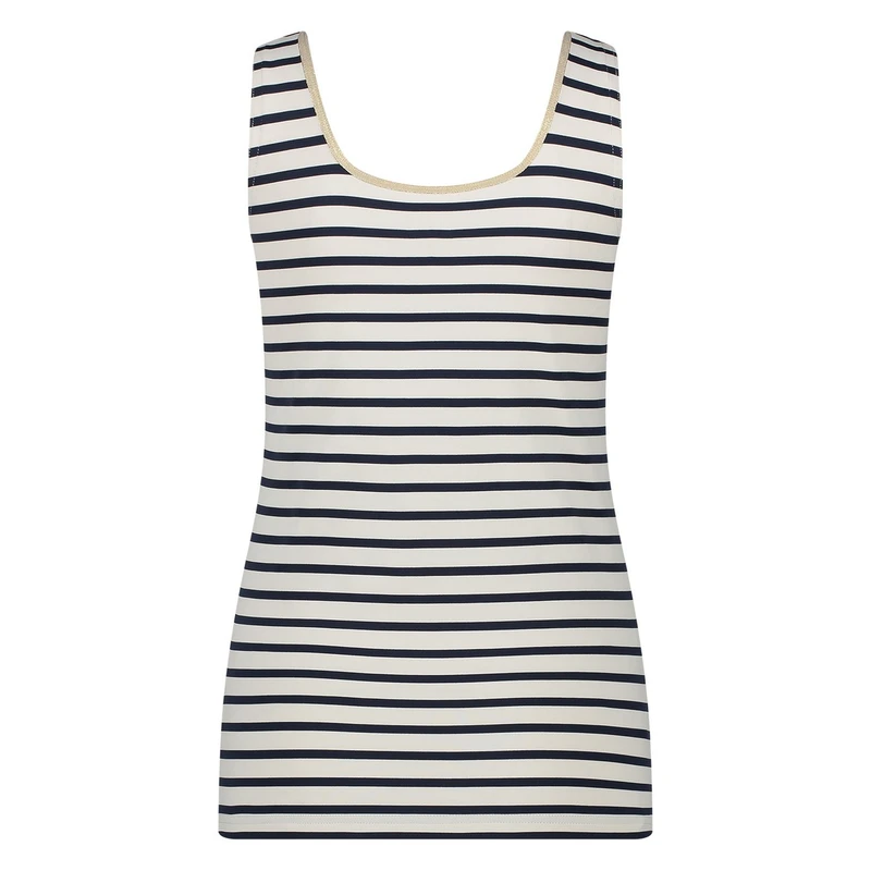 Dames Top Juba Nukus BLAUW DESSIN