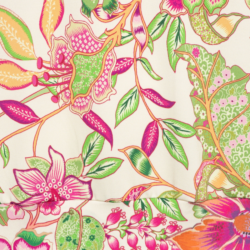 Dames Top LIEKE FLOWER &CO Woman PAARS DESSIN