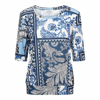 Dames Top LUCILLE PAISLEY PATCHW