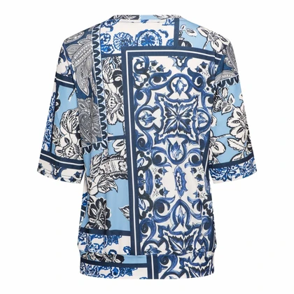 Dames Top LUCILLE PAISLEY PATCHW