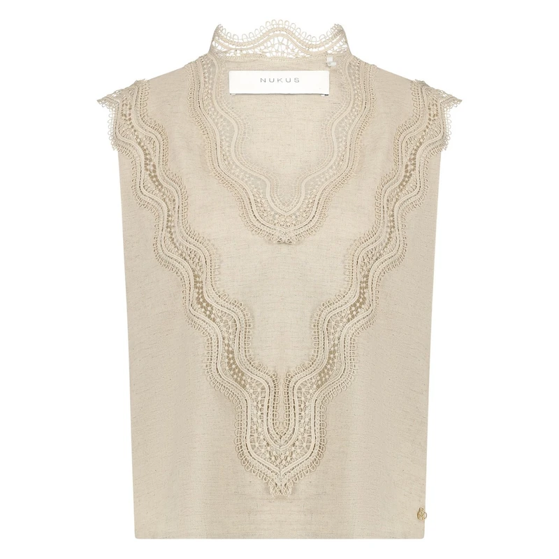 Dames Top MAYA Nukus ZAND