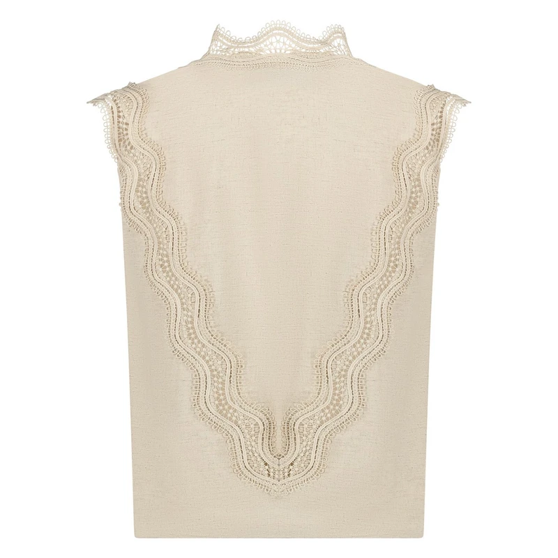 Dames Top MAYA Nukus ZAND