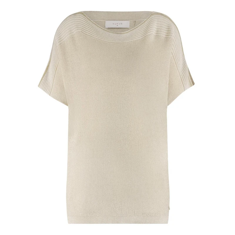 Dames Top MERLA TOP LUREX Nukus ZAND