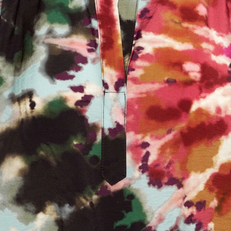 Dames Top NOLA TIE-DYE &CO Woman GROEN DESSIN