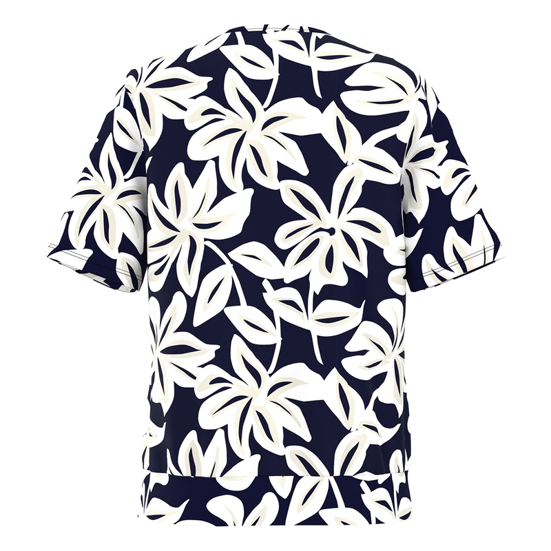 Dames Top NOS715422 Frank Walder BLAUW DESSIN