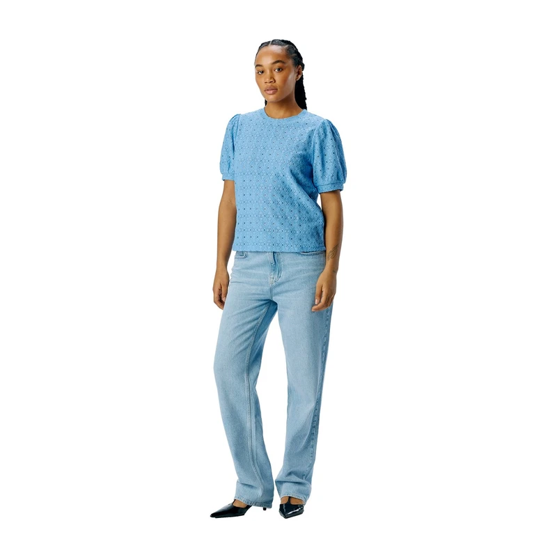 Dames Top OBJLAILA Object BLEU