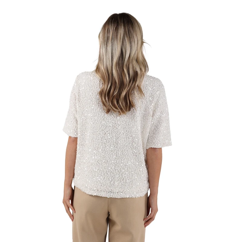Dames Top OCTAVIA TOP Nukus OFF-WHITE