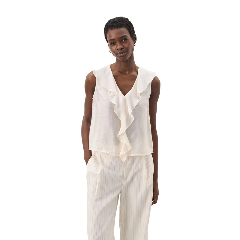 Dames Top Rue Part Two OFF-WHITE