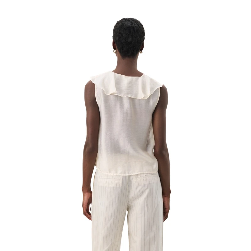 Dames Top Rue Part Two OFF-WHITE