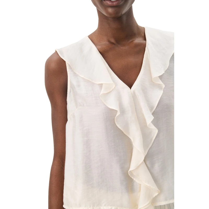 Dames Top Rue Part Two OFF-WHITE