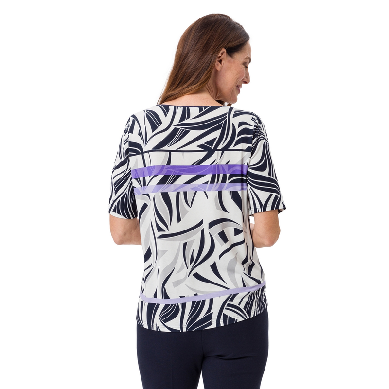 Dames Top S52303406 Frank Walder PAARS DESSIN