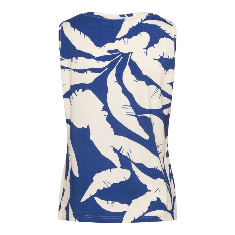 Dames Top SG109 &CO Woman BLAUW DESSIN