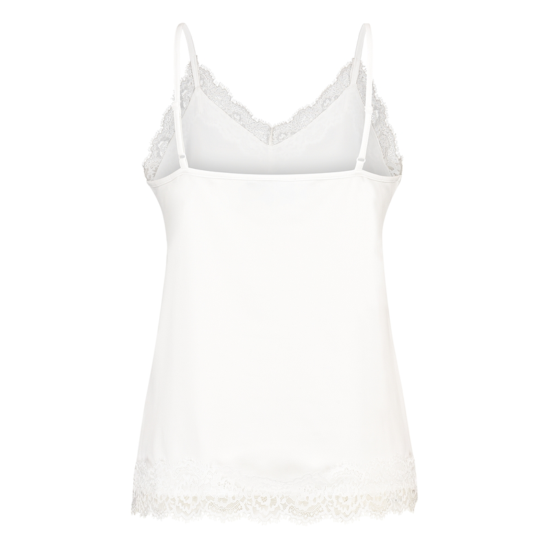 Dames Top STRS-11 Singlet kant Ivy & You OFF-WHITE