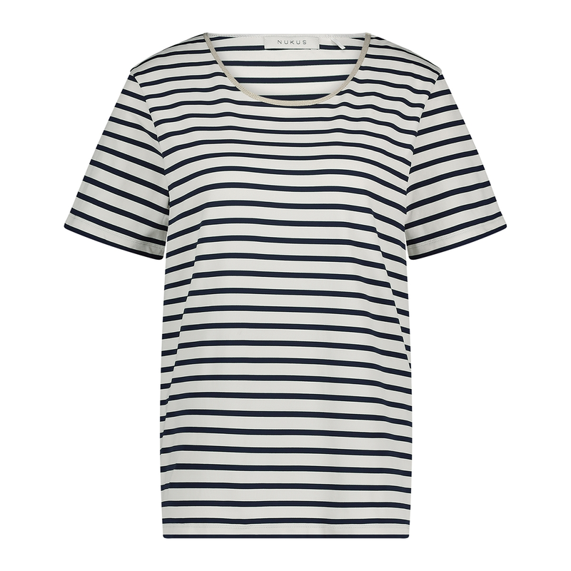 Dames Top TIRZA TOP STRIPE Nukus BLAUW DESSIN