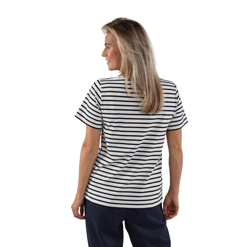 Dames Top TIRZA TOP STRIPE Nukus BLAUW DESSIN