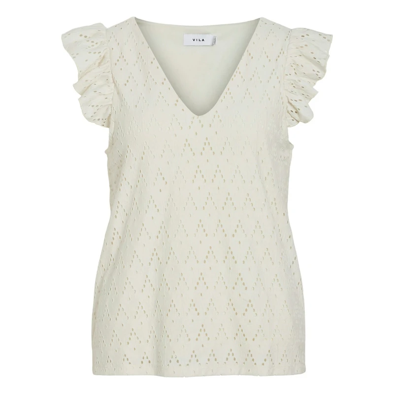 Dames Top VIAMALINA Vila OFF-WHITE