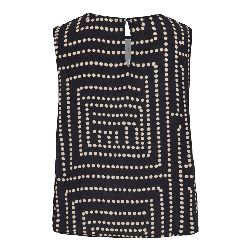 Dames Top VIFRELLI Vila ZWART DESSIN