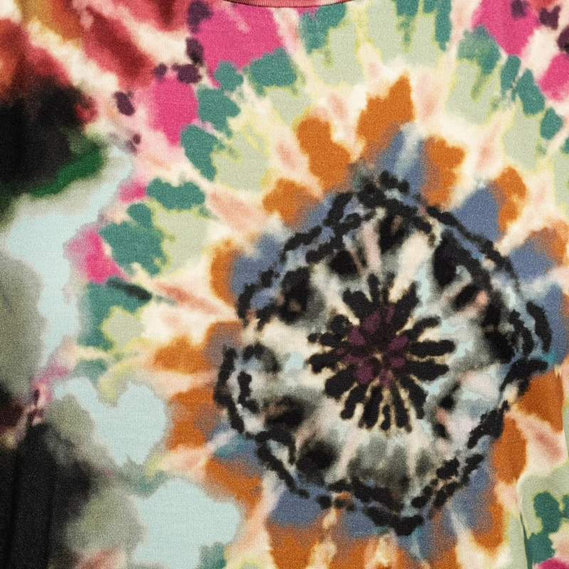 Dames Top VINEETA TIE-DYE &CO Woman GROEN DESSIN