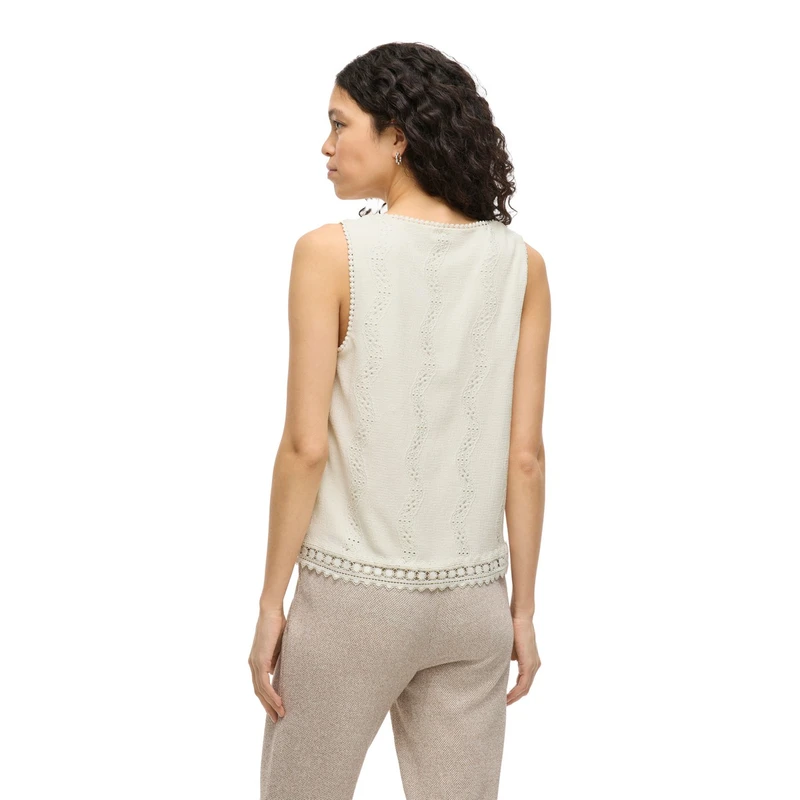 Dames Top VITORTENA Vila OFF-WHITE