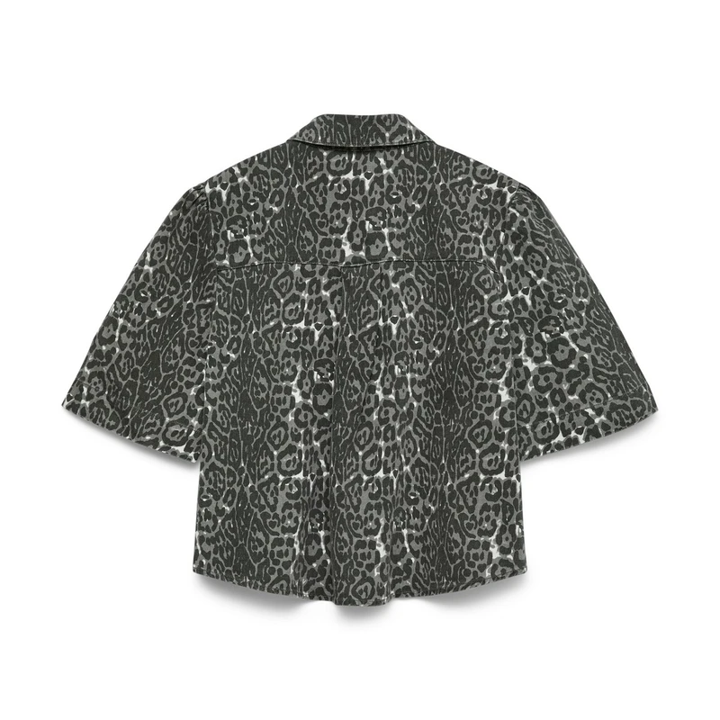 Dames Top VMBELLA Vero Moda DONKER GRIJS