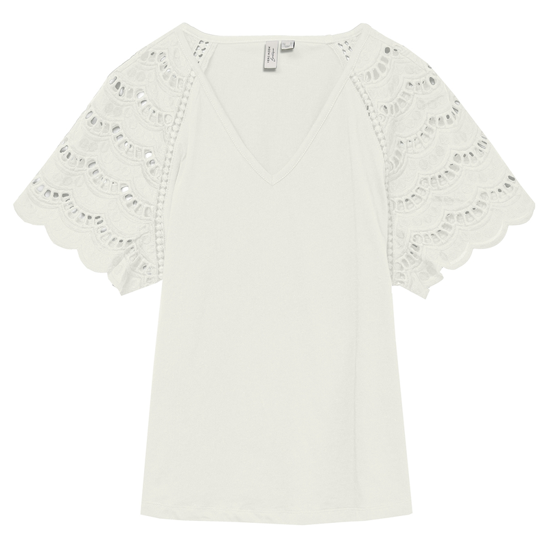 Dames Top VMBLASY Vero Moda Wit