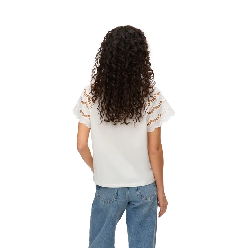 Dames Top VMBLASY Vero Moda Wit