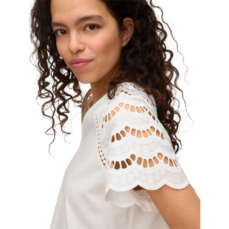 Dames Top VMBLASY Vero Moda Wit