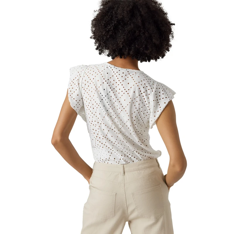 Dames Top VMTASSA Vero Moda Wit