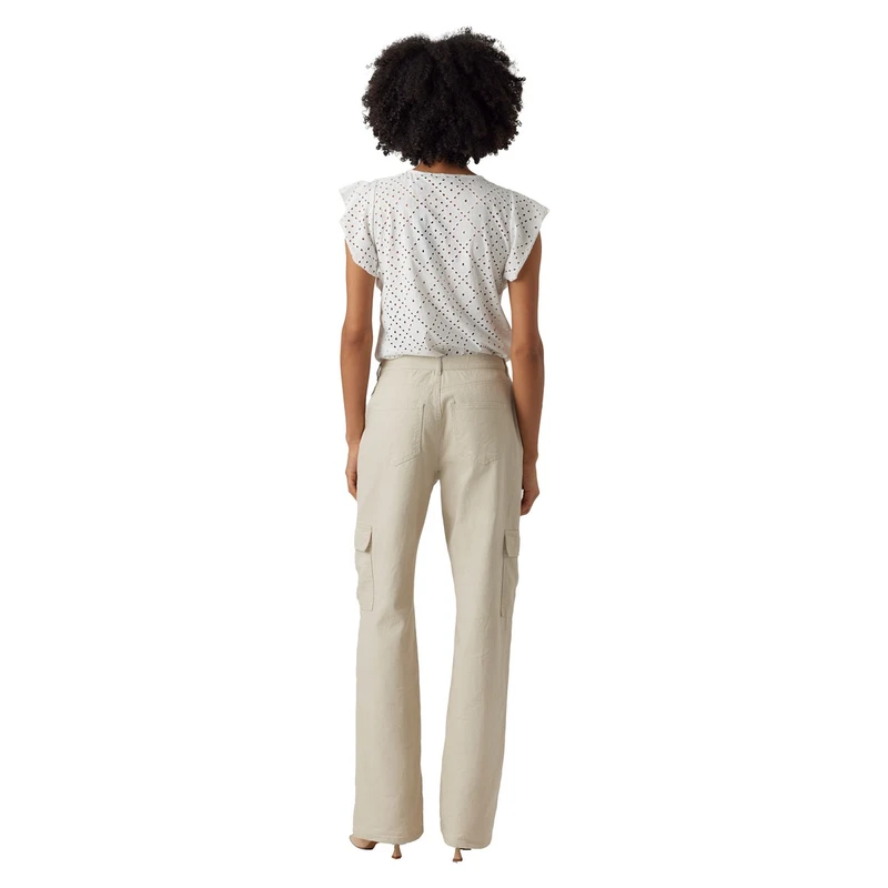Dames Top VMTASSA Vero Moda Wit