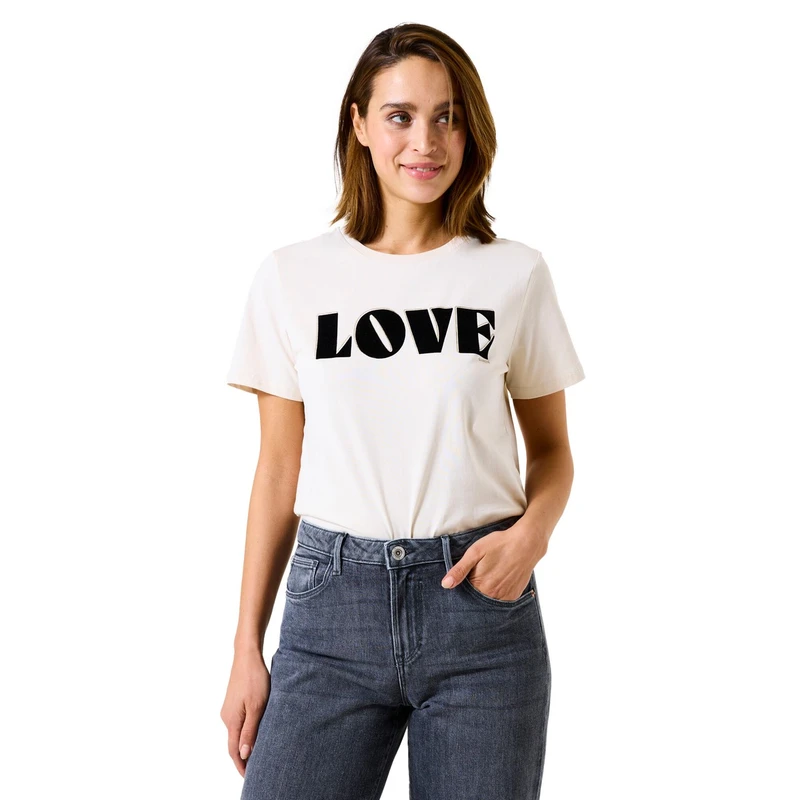 Dames Top Z0055 Garcia Wit
