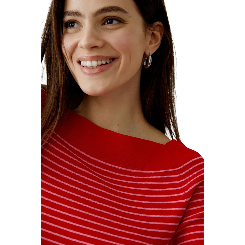 Dames Trui 0092961 Oui ROOD DESSIN