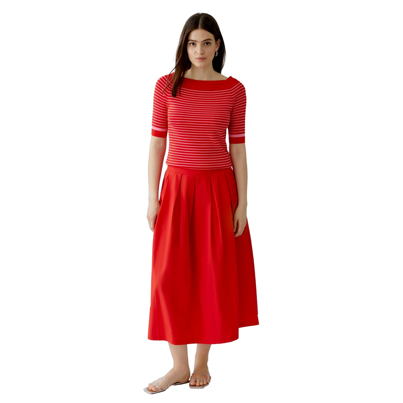Dames Trui 0092961 Oui ROOD DESSIN