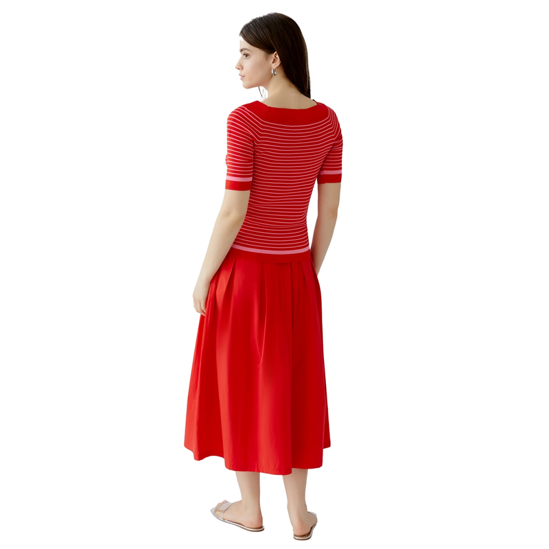 Dames Trui 0092961 Oui ROOD DESSIN