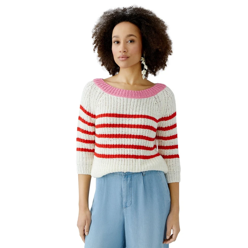 Dames Trui 0092971 Oui WIT DESSIN