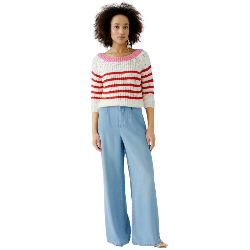 Dames Trui 0092971 Oui WIT DESSIN