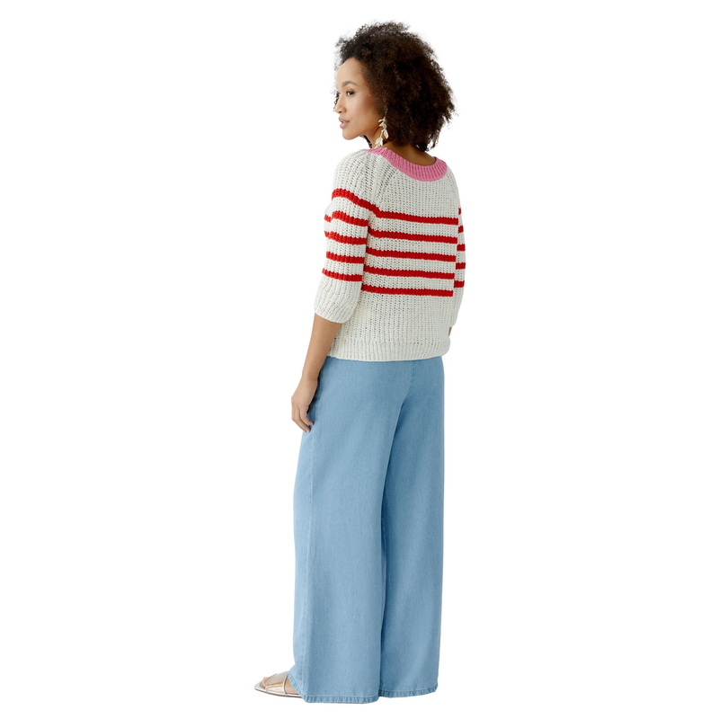 Dames Trui 0092971 Oui WIT DESSIN