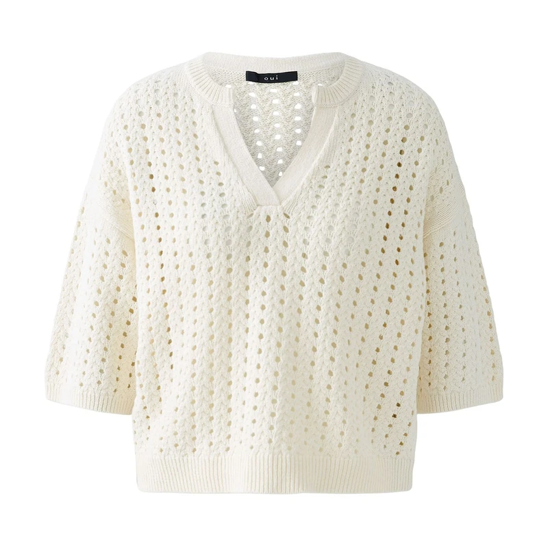 Dames Trui 0093321 Oui OFF-WHITE