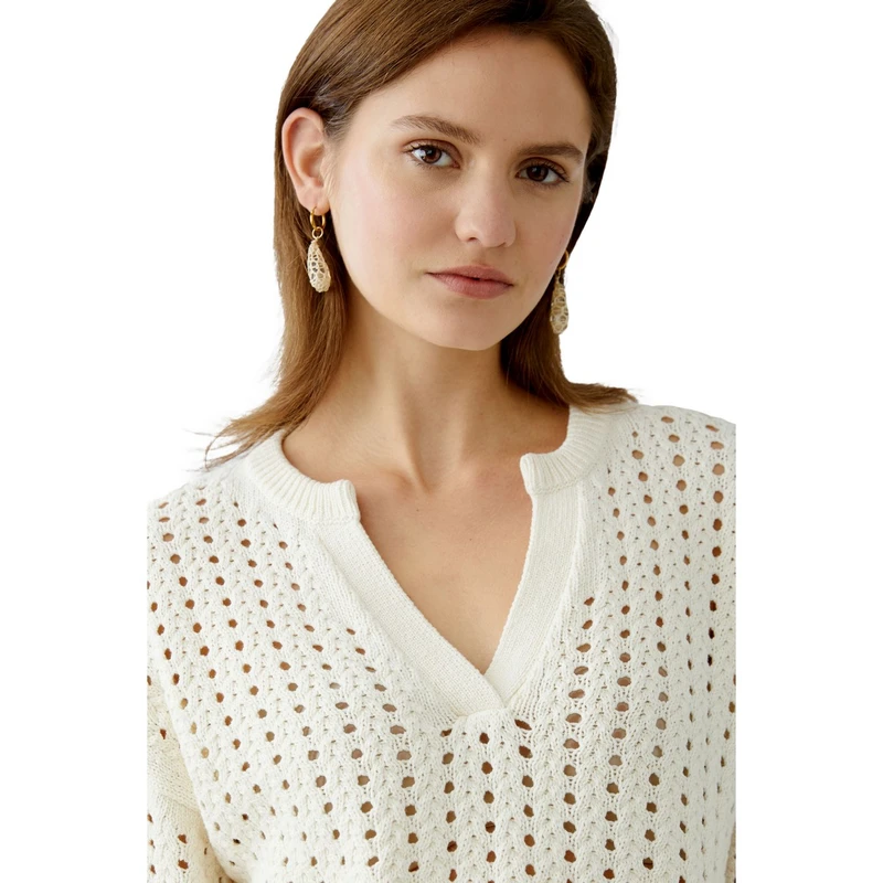 Dames Trui 0093321 Oui OFF-WHITE